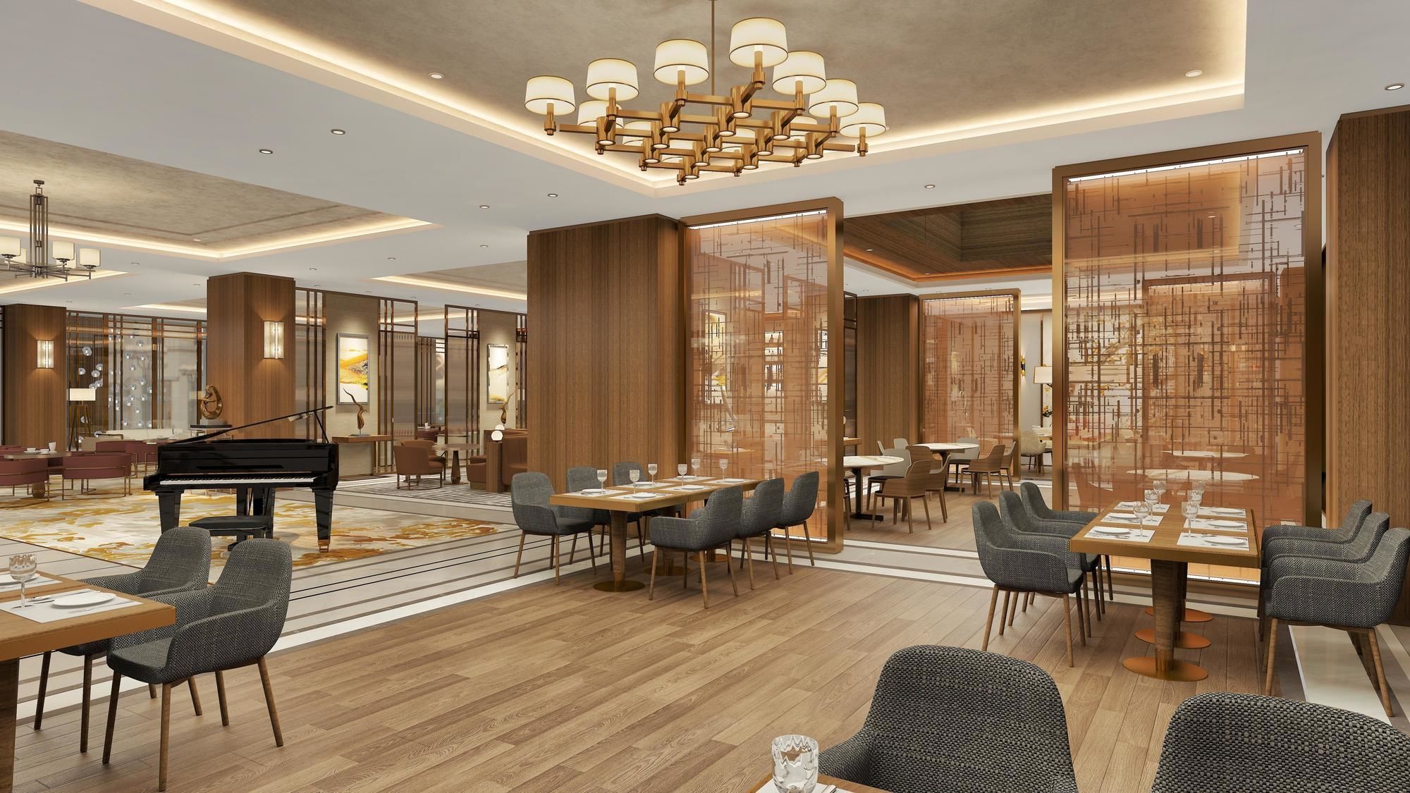 斯科普里希尔顿逸林酒店 外观 照片 The restaurant